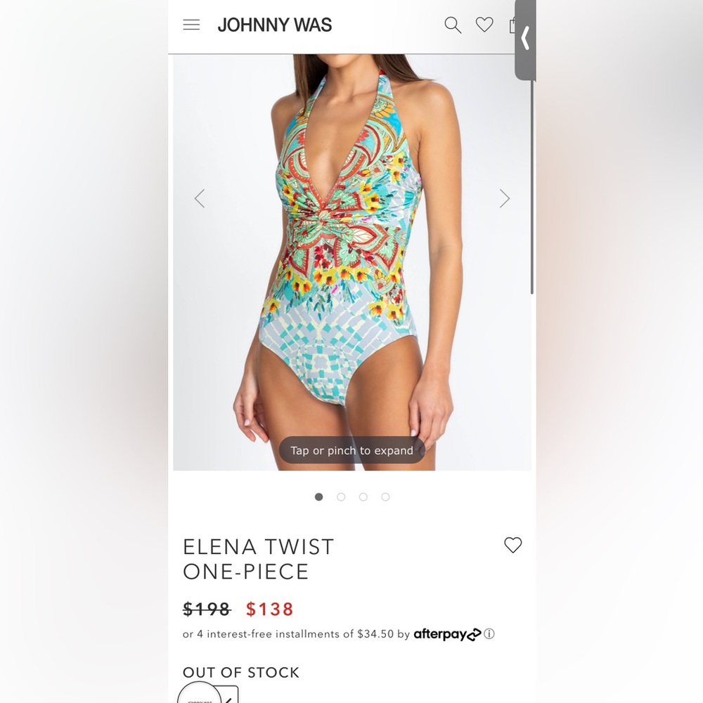 Johnny Was Bathing Suit